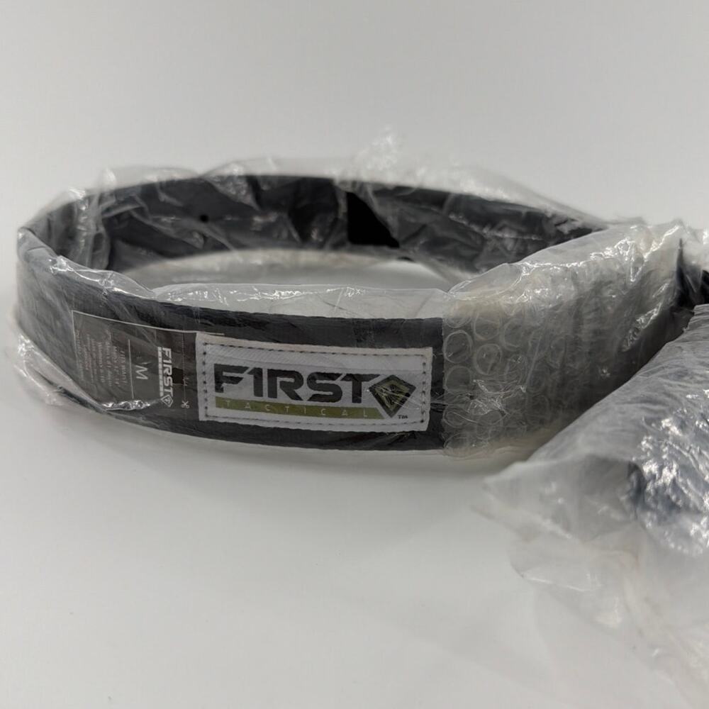 First Tactical Unisex Black Belt 1.75” Size M - Picture 3 of 9